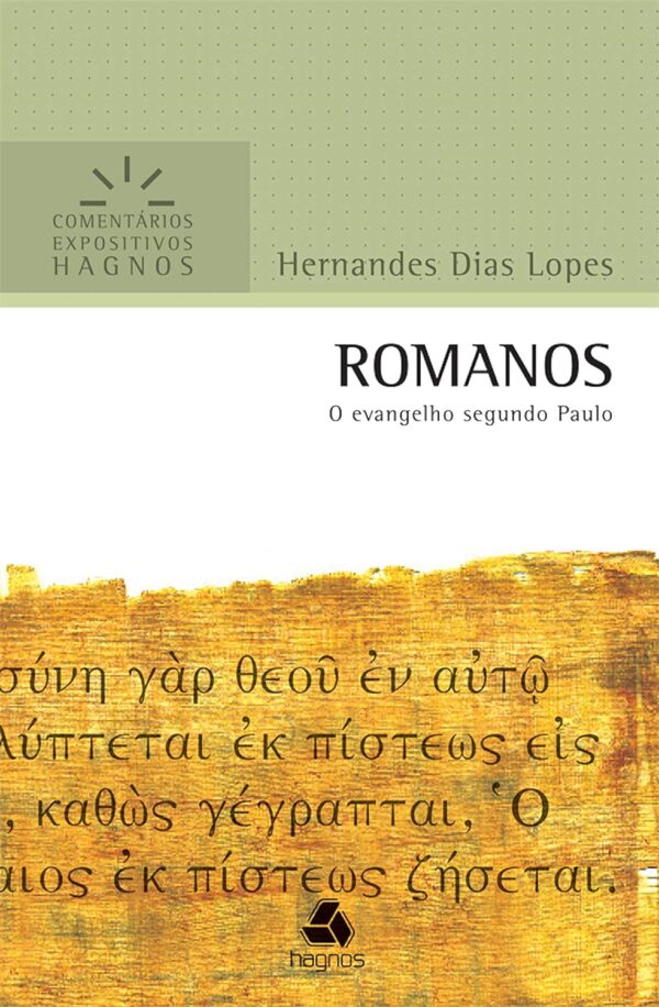 livro comentário expositivo de romanos de hernandes dias lopes