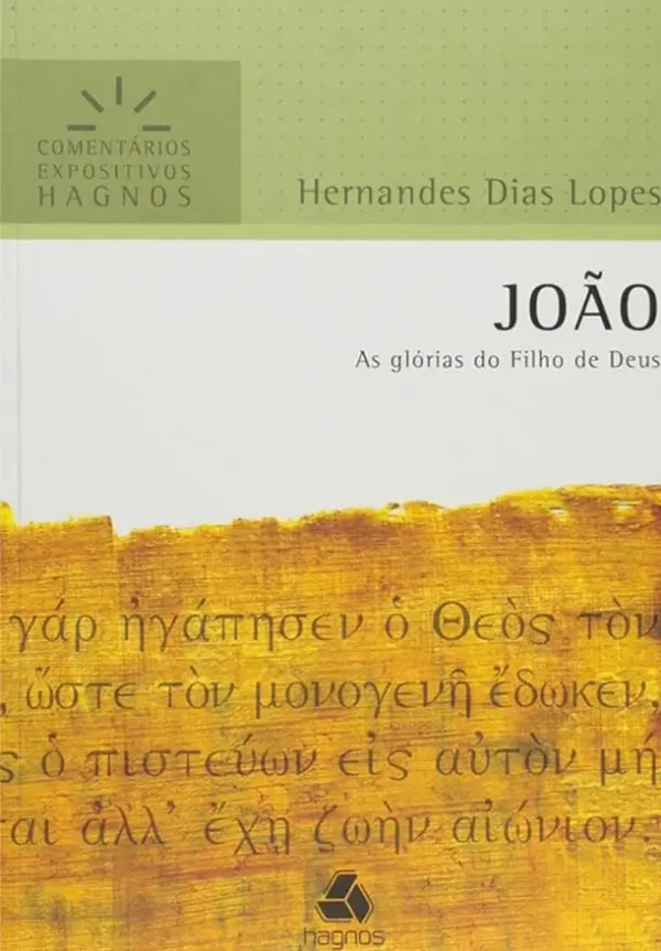 Capa de frente evangelho de joão hernandes dias lopes