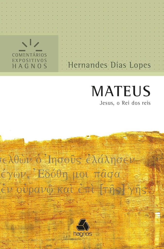 Evangelho de mateus - comentário expositivo