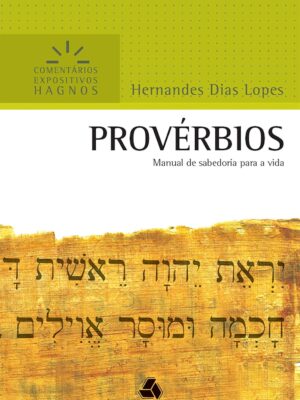 capa do livro comentário expositivo de Provérbios