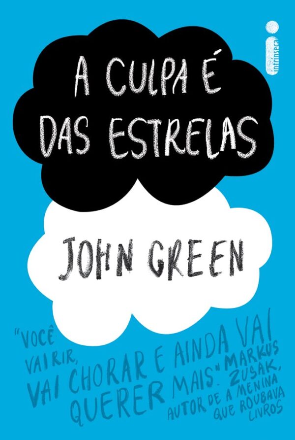 capa do livro a culpa é das estrelas