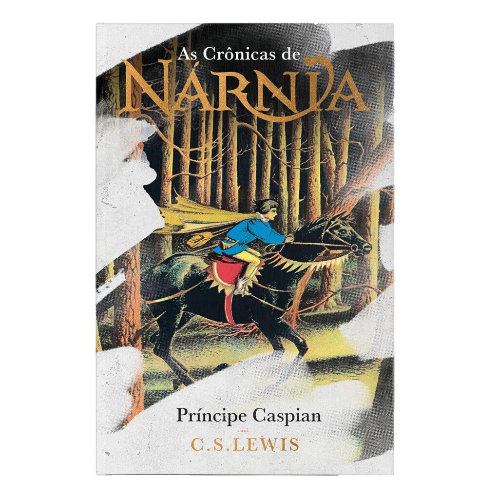 capa do livro as cronicas de narnia e o principe caspian