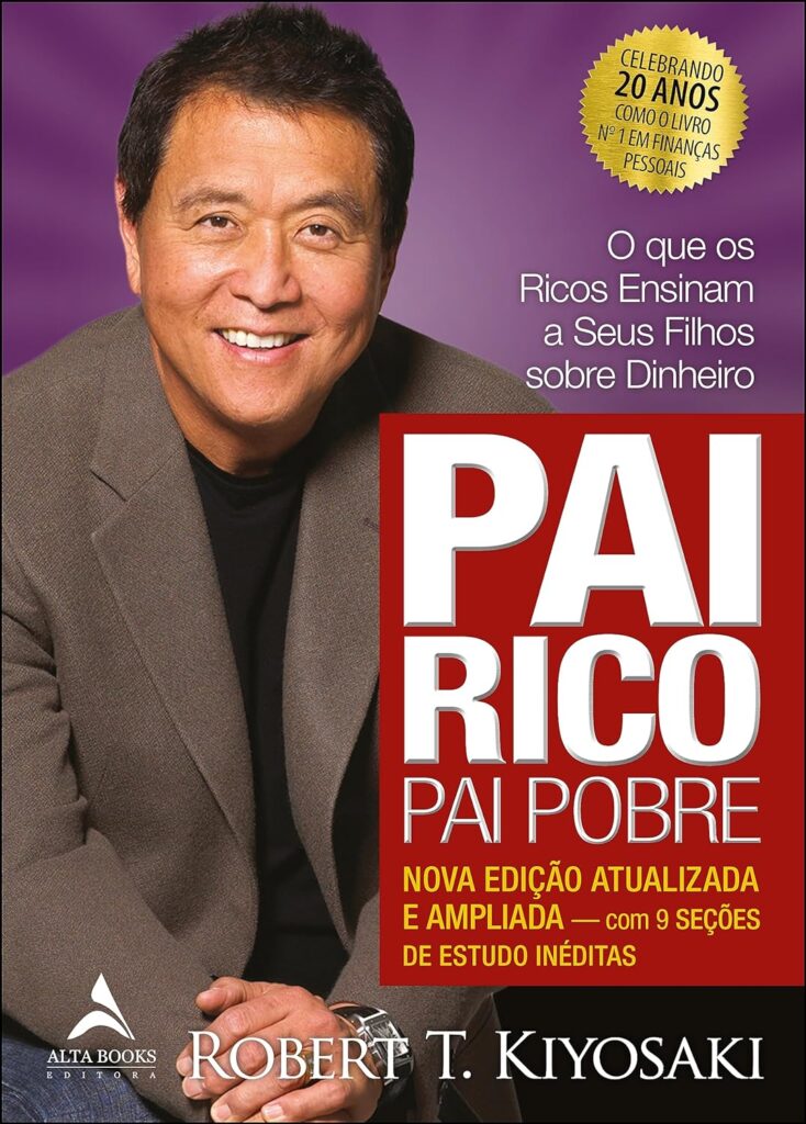 capa do livro pai rico pai pobre